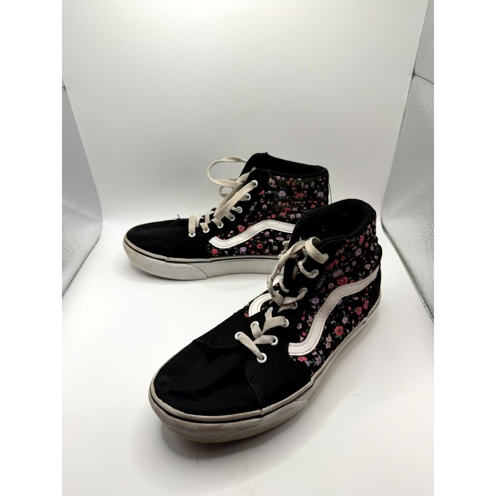 Vans Filmore Hi Platform Girl 5 Sneaker Ditsy Floral Canvas High Top Skate Shoes